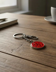 Llavero Metálico Rinne Sharingan