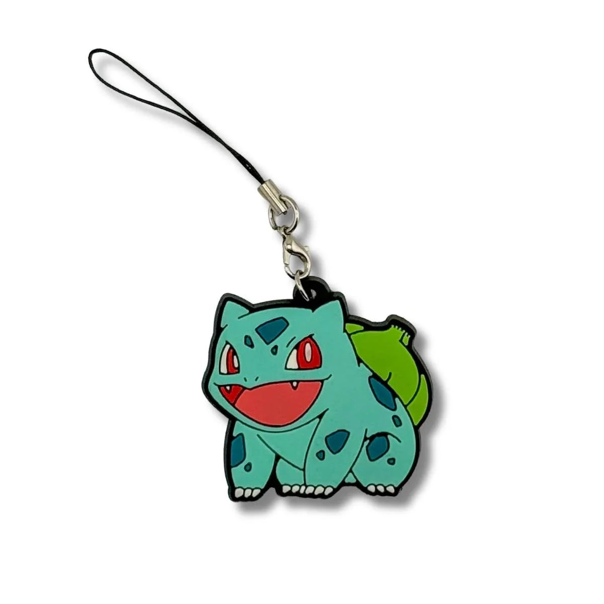 Llavero PVC Cordón Lariat Bulbasaur Sonriendo