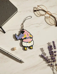 Llavero PVC Cordón Lariat Majin Buu