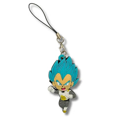 Llavero PVC Cordón Lariat Vegeta Blue Pequeño