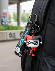 Llavero o Colgante Mochila Cute Harley Quinn Traje
