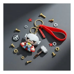 Llavero o Colgante Mochila Cute Thor Capa