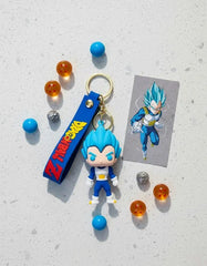Llavero o Colgante Mochila Cute Vegeta Super Saiyan Blue