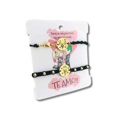 Manillas Harley Quinn Parejas Negras