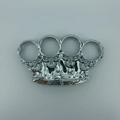 Manopla Calavera Plateada