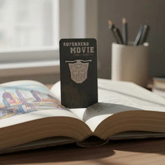 Marcapáginas Metalizado Optimus Prime