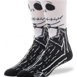 Medias Jack Skellington Blanco y Negro