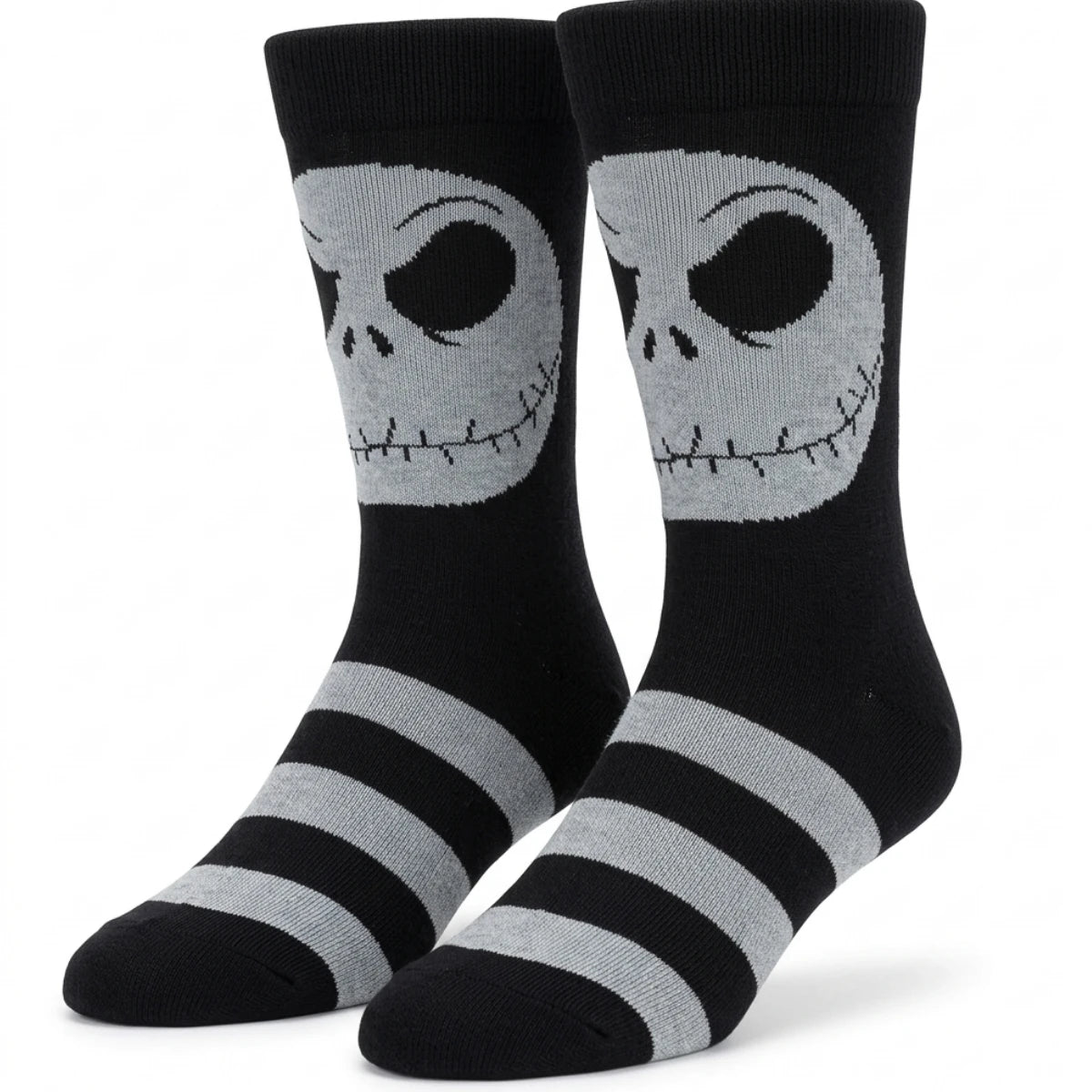 Medias Jack Skellington Rostro y Rayas