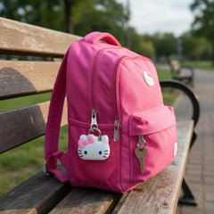 Mini Candado Hello Kitty Moño Rosa