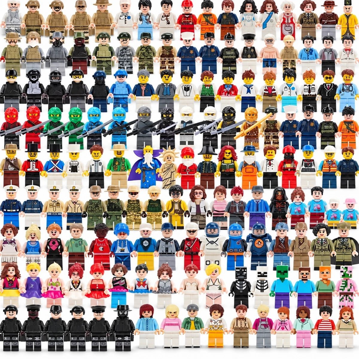 Minifigura Armable Compatible con LEGO (Unidad)