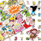 Pack x 5 Stickers Cartoons