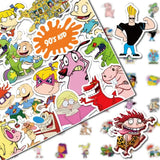 Pack x 5 Stickers Cartoons