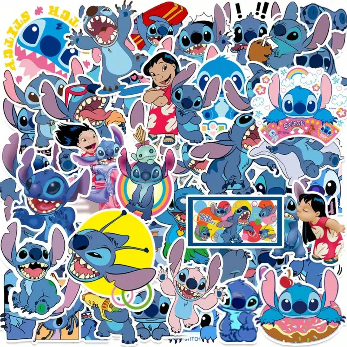 Pack x 5 Stickers Stitch