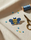 Parche Camiseta Abeja Azul y Amarilla