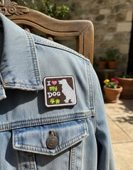 Parche Camiseta Amo a Mi Perro