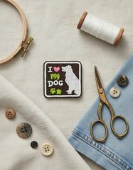 Parche Camiseta Amo a Mi Perro