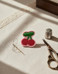 Parche Camiseta Cerezas