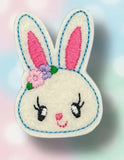 Parche Camiseta Conejita Floral Kawaii