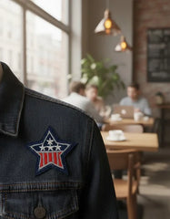 Parche Camiseta Estrella Americana