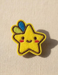 Parche Camiseta Estrella Kawaii