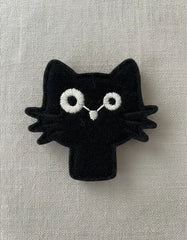 Parche Camiseta Gatito Negro