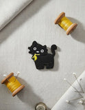 Parche Camiseta Gatito Negro con Pañuelo