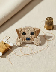 Parche Camiseta Labrador Cachorro