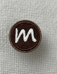 Parche Camiseta M Marrón