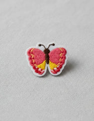 Parche Camiseta Mariposa Rosa