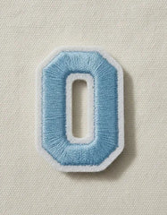 Parche Camiseta Número 0 Azul