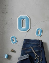 Parche Camiseta Número 0 Azul
