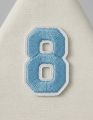 Parche Camiseta Número 8 Azul