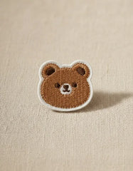 Parche Camiseta Oso Tierno Marrón