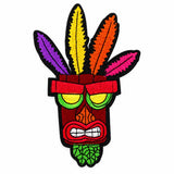 Parche Grande Camiseta Máscara Aku Aku Crash Bandicoot