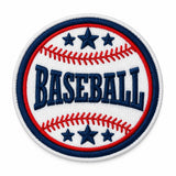 Parche Mediano Camiseta Baseball Estrellas