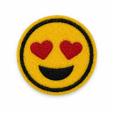 Parche Mediano Camiseta Emoji Enamorado