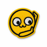 Parche Mediano Camiseta Emoji Mirada Curiosa