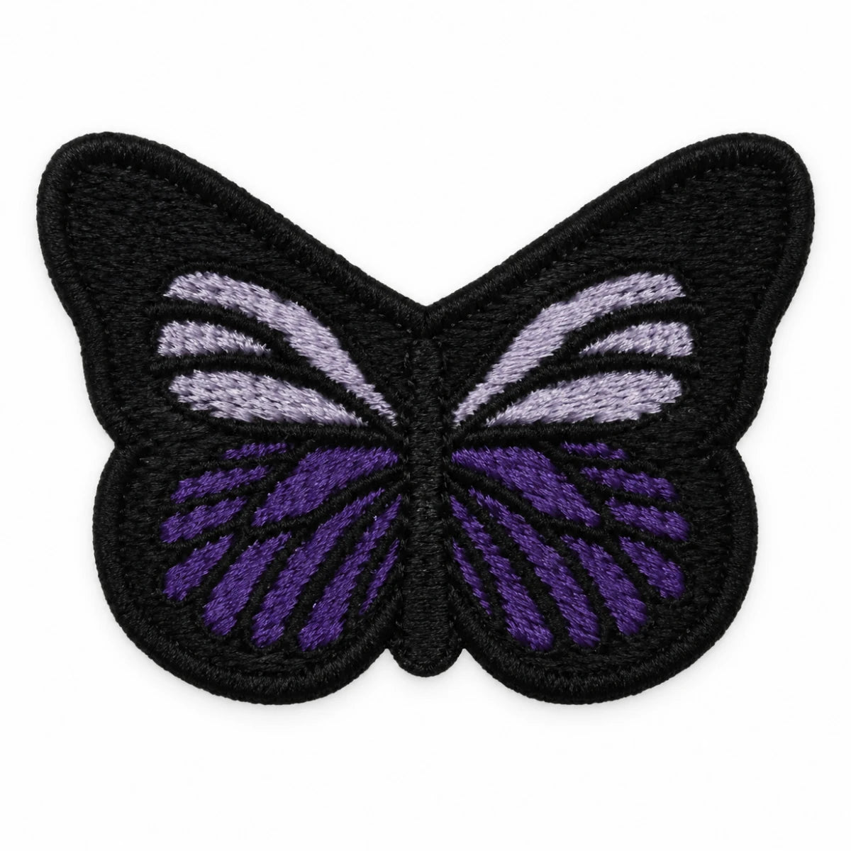 Parche Mediano Camiseta Mariposa Morada