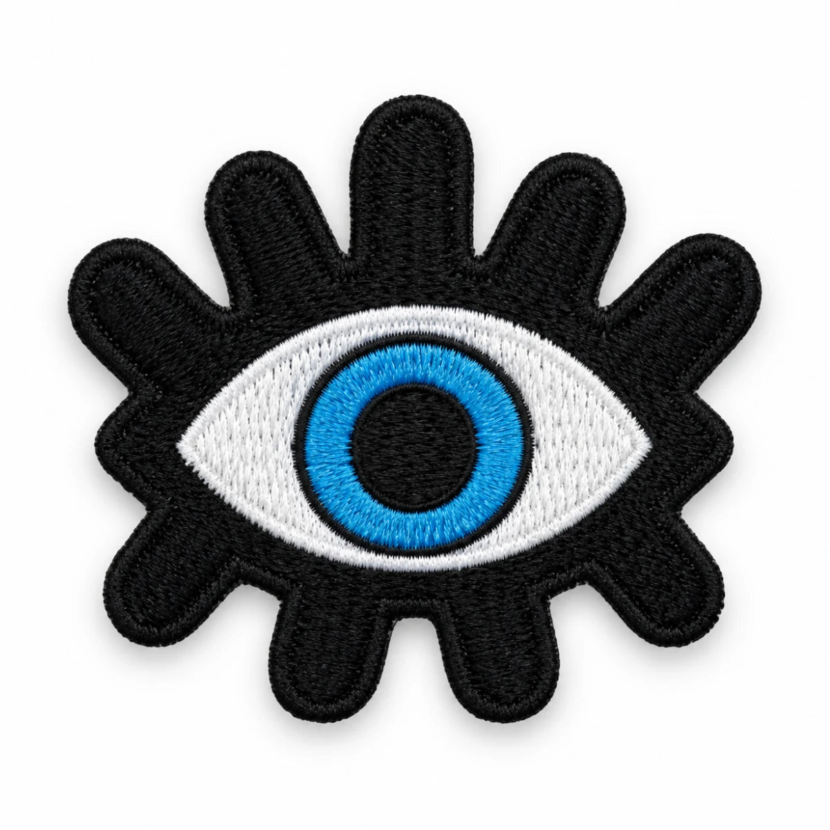 Parche Mediano Camiseta Ojo Azul Místico