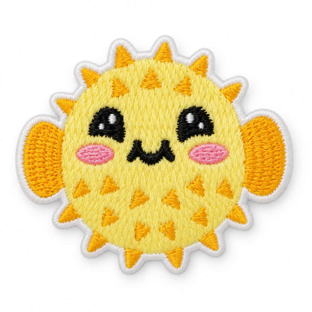 Parche Mediano Camiseta Pez Globo Kawaii