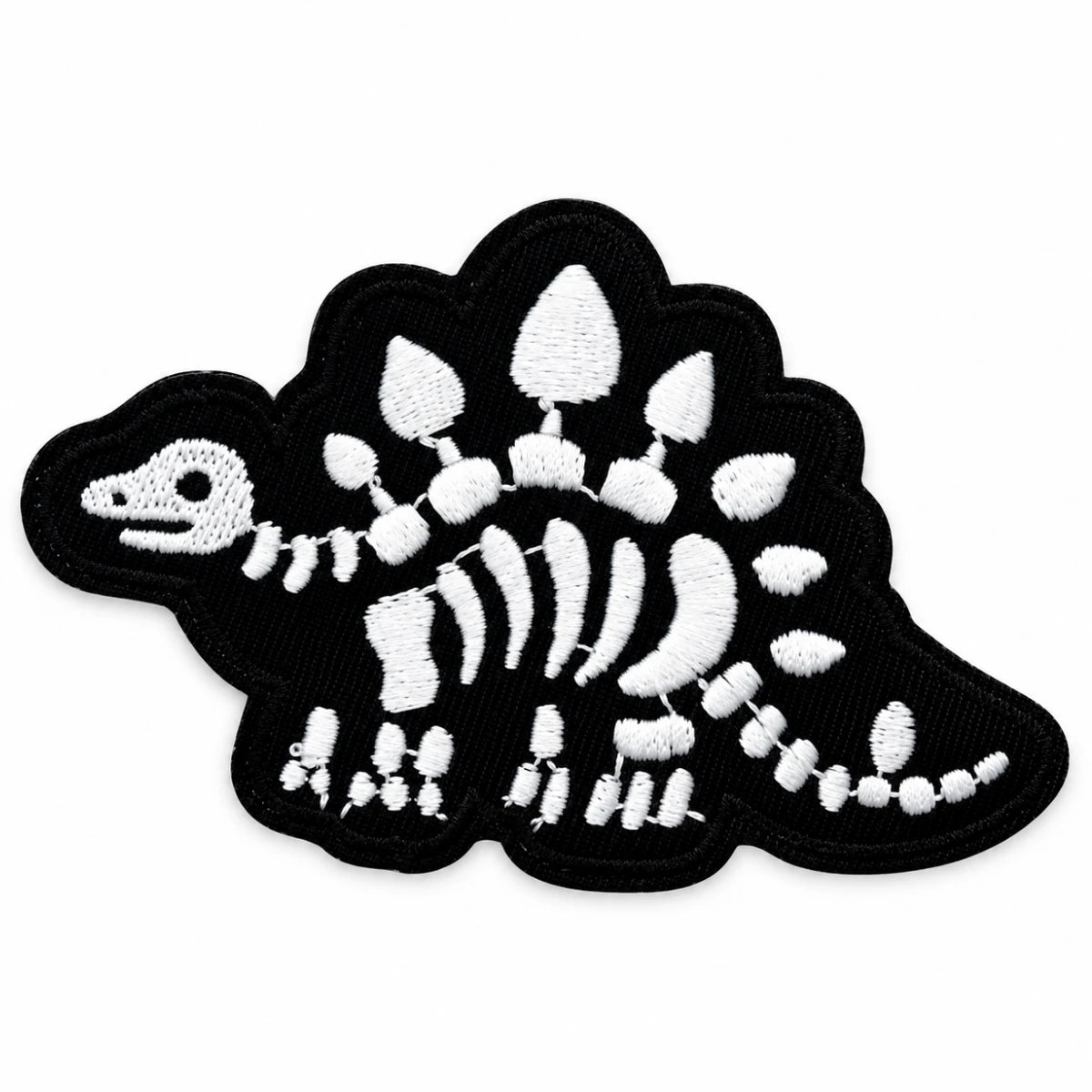 Parche Mediano Camiseta Stegosaurus Esqueleto