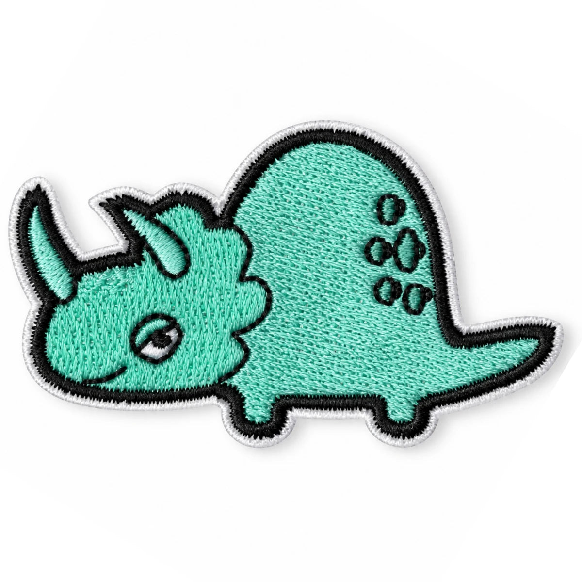 Parche Mediano Camiseta Triceratops Menta