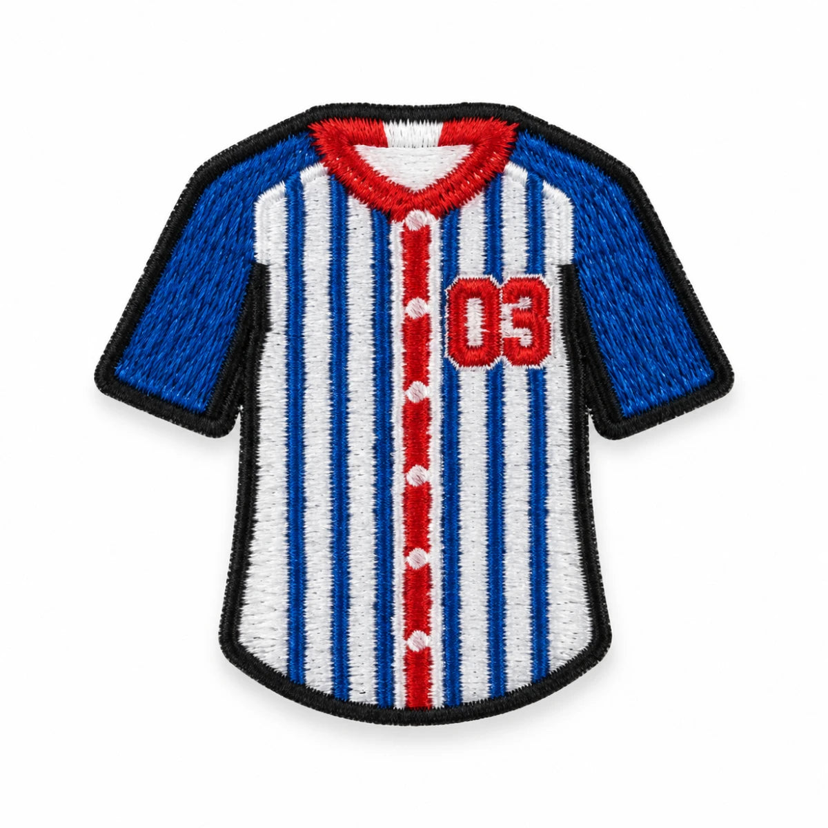 Parche Mediano Camiseta Uniforme Béisbol