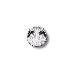 Pin Acrílico Abducción Cósmica