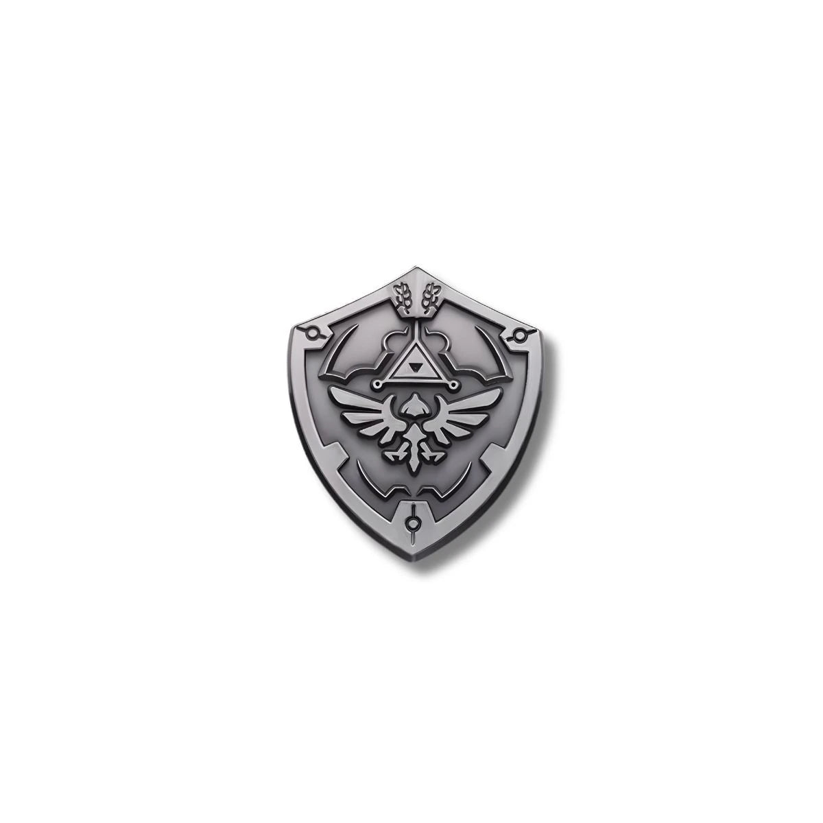 Pin Acrílico Escudo Hyliano con Trifuerza