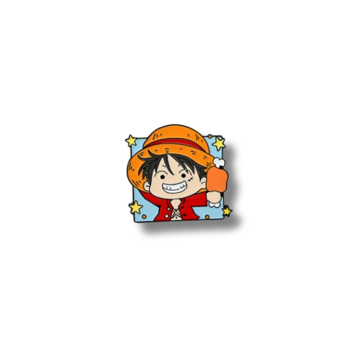Pin Acrílico Monkey D Luffy Chibi