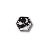 Pin Acrílico Noche Planetaria