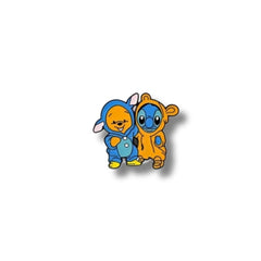 Pin Acrílico Stitch Pooh
