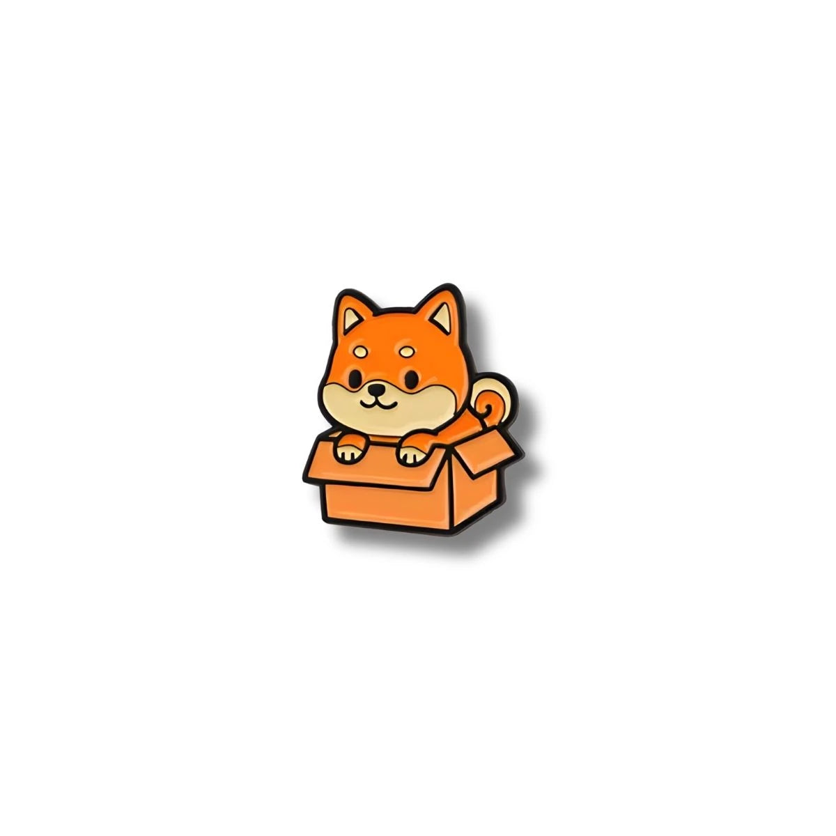 Pin Metálico Cachorro Shiba Inu Caja Sorpresa