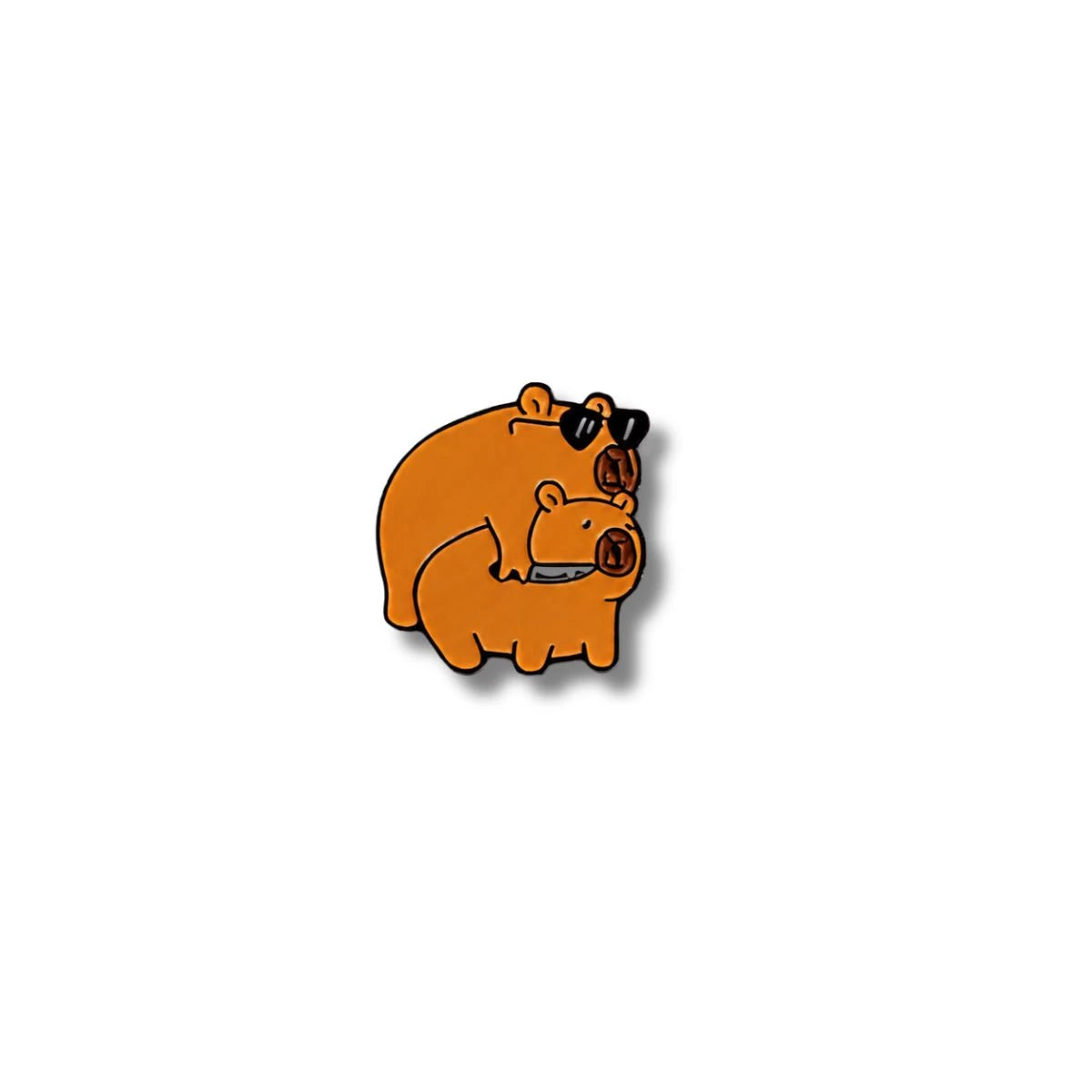 Pin Metálico Capibara Atracador